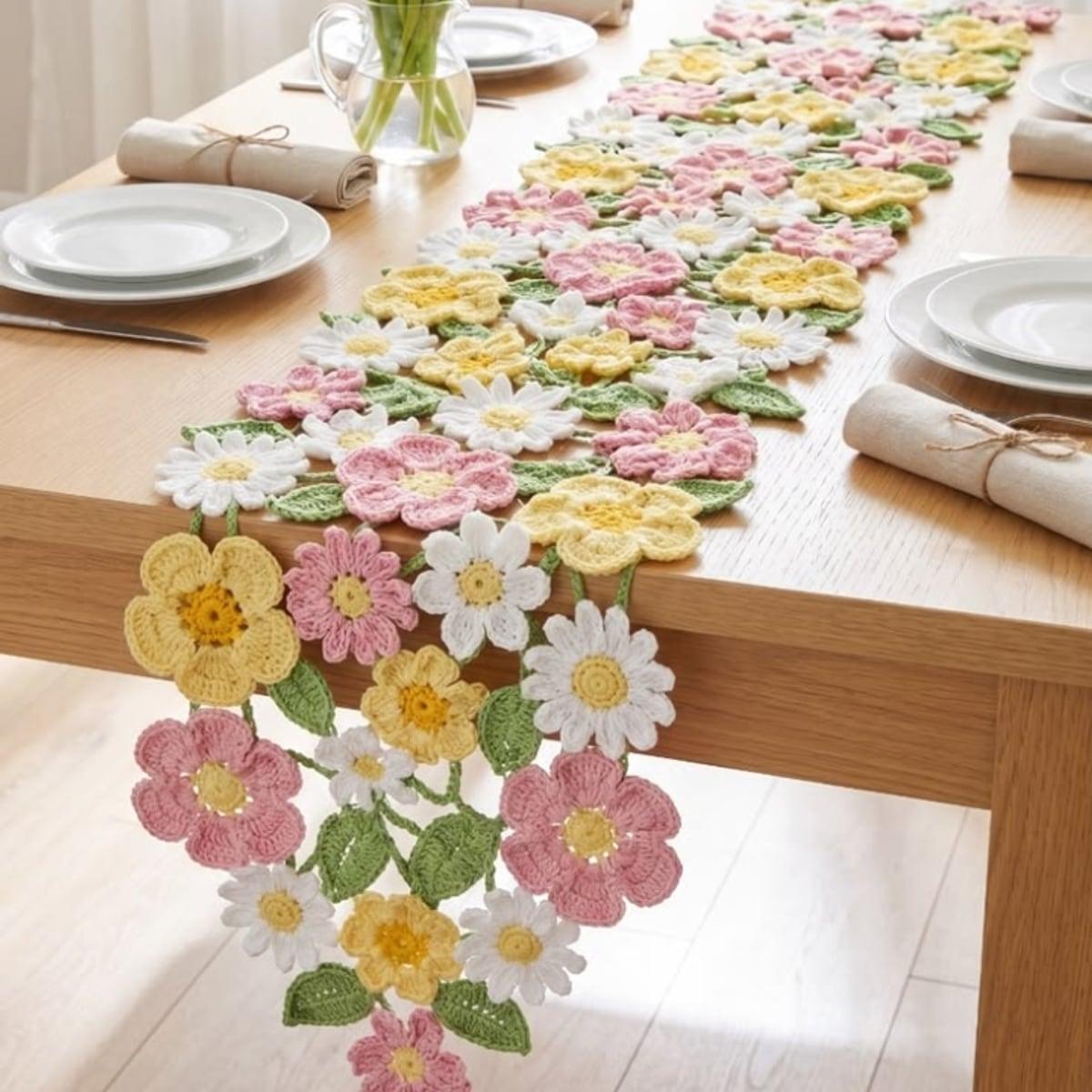 Floral Table Runner, view 1
